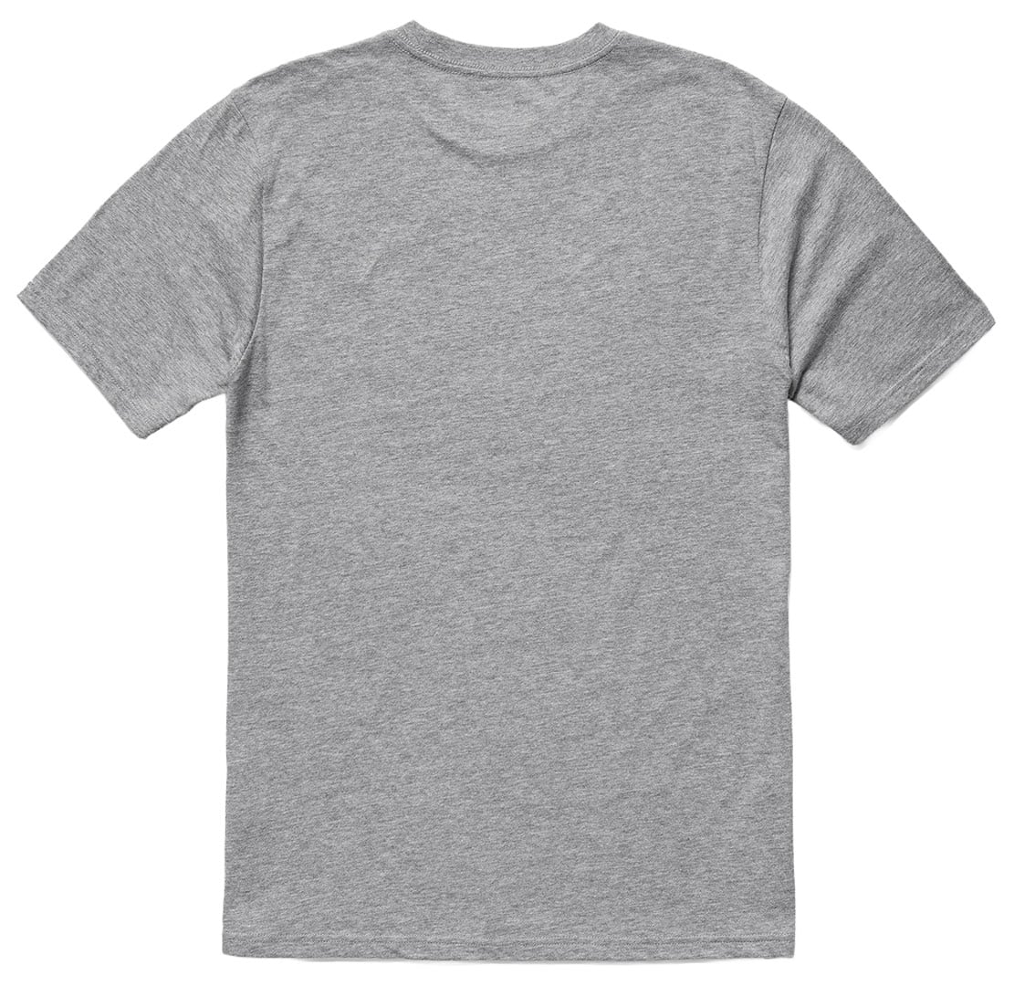 Volcom Coop Men's Short Sleeve T-Shirt - Heather Grey – back view