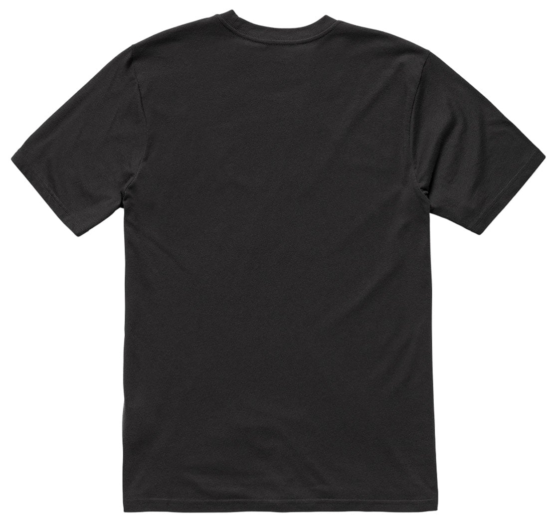 Volcom Medalist Men's Short Sleeve T-Shirt - Washed Black Heather – back view