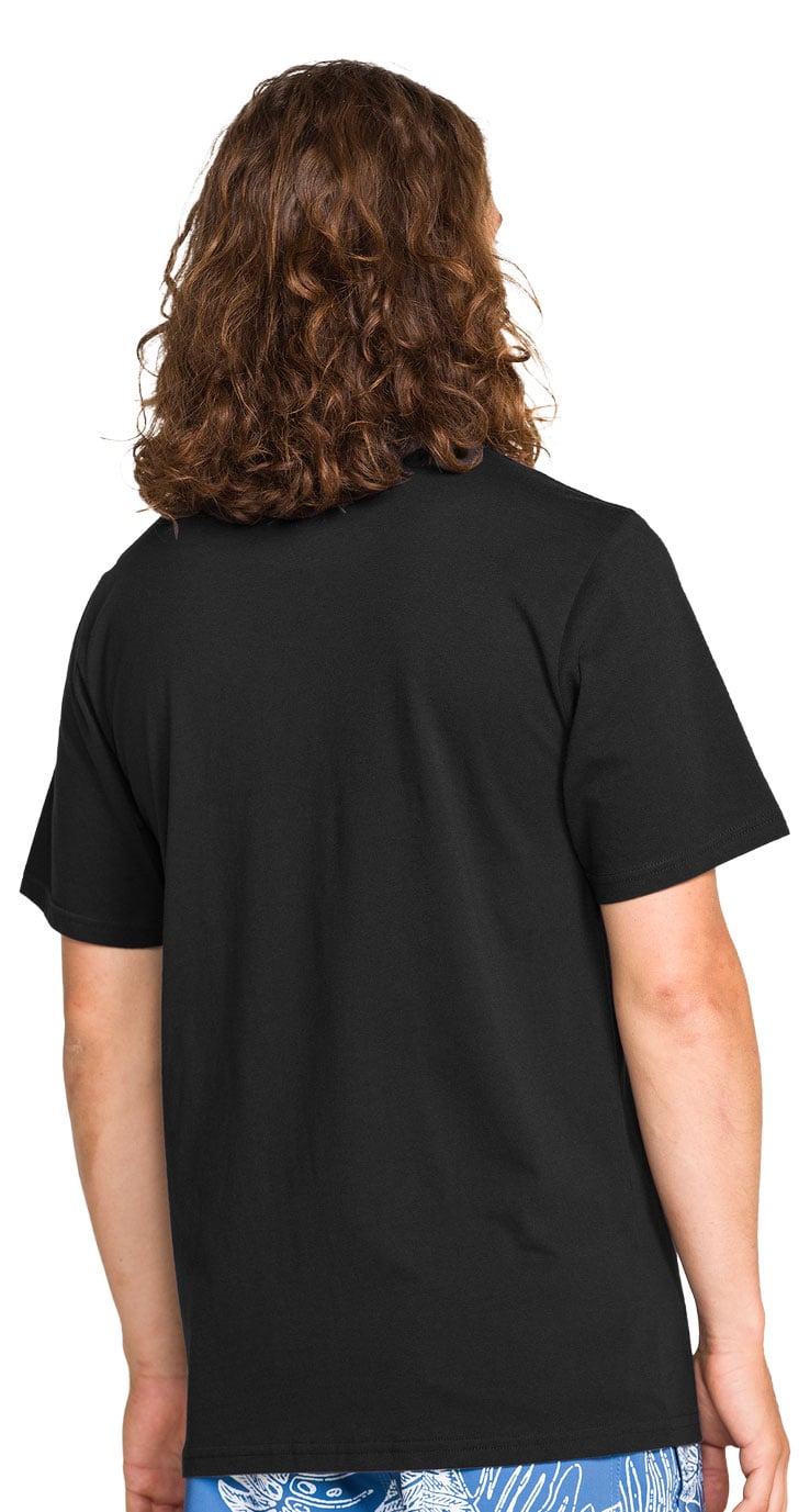 Volcom Medalist Men's Short Sleeve T-Shirt - Washed Black Heather – alternate view 2