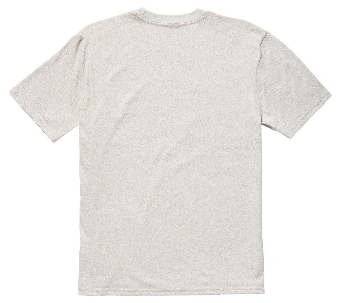 Volcom Circle Stone Split Men's Short Sleeve T-Shirt - Stone Heather – back view