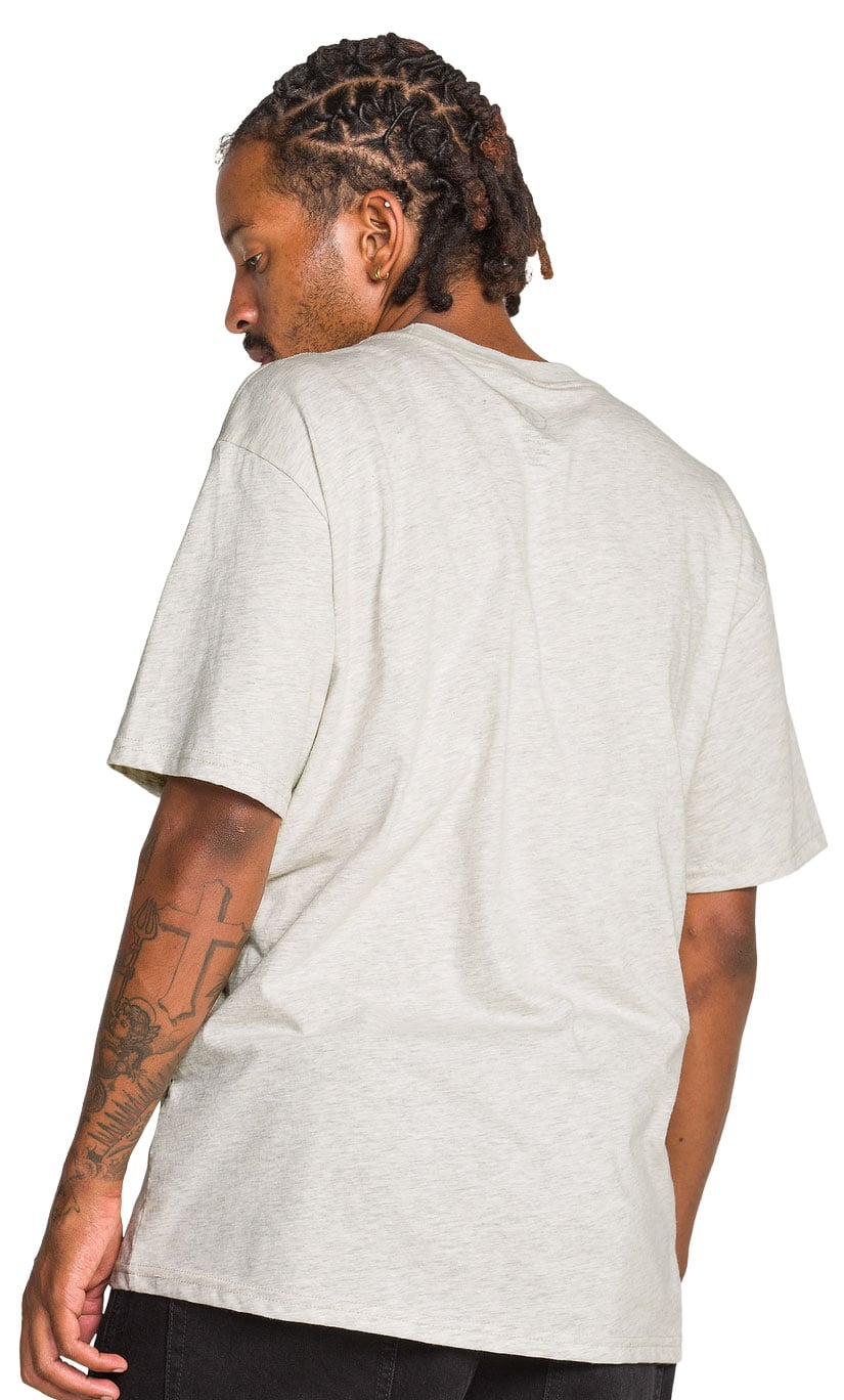 Volcom Circle Stone Split Men's Short Sleeve T-Shirt - Stone Heather – alternate view 2