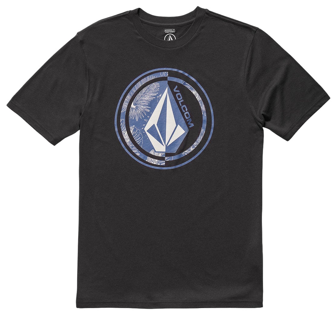 Volcom Coop Men's Short Sleeve T-Shirt - Washed Black Heather