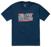 Volcom Glory Dayz Men's Short Sleeve T-Shirt - Dust Bowl Indigo