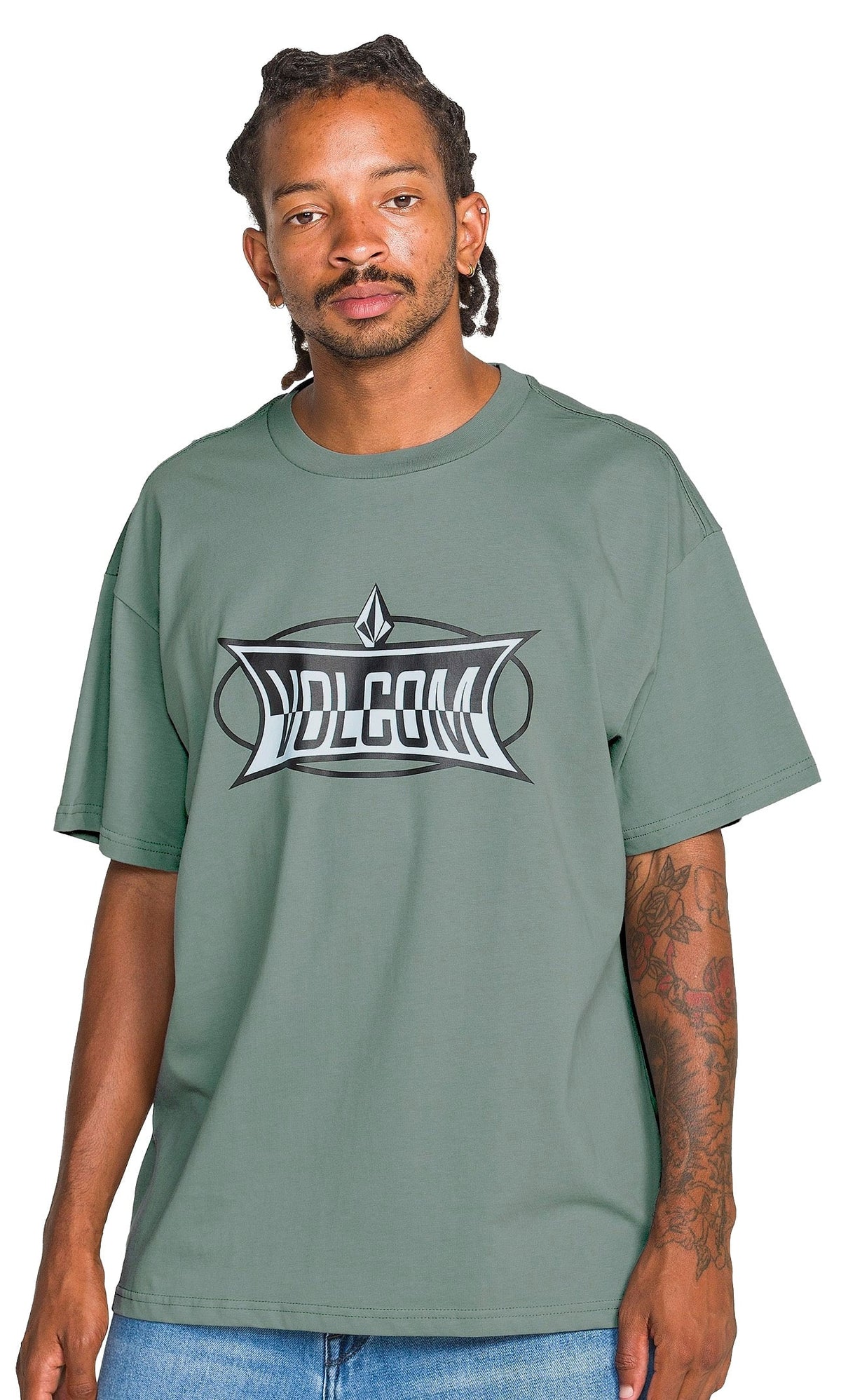 Volcom Duster Men's Short Sleeve T-Shirt - Tradewinds – alternate view 1