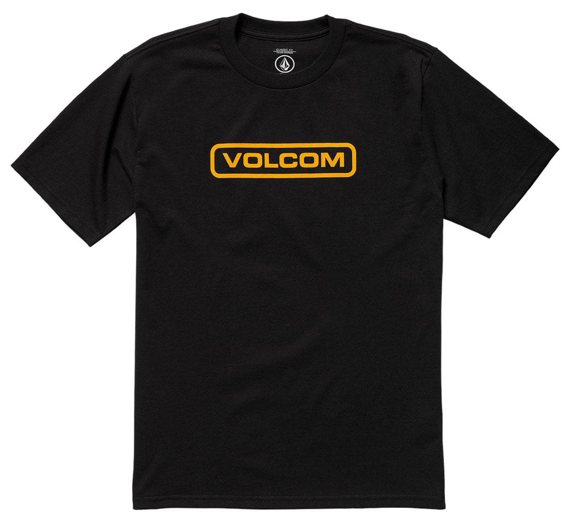 Volcom Eurobox Men's Short Sleeve T-Shirt - Black