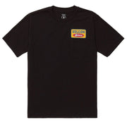 Volcom Snake Oil Men's Short Sleeve Pocket T-Shirt - Black