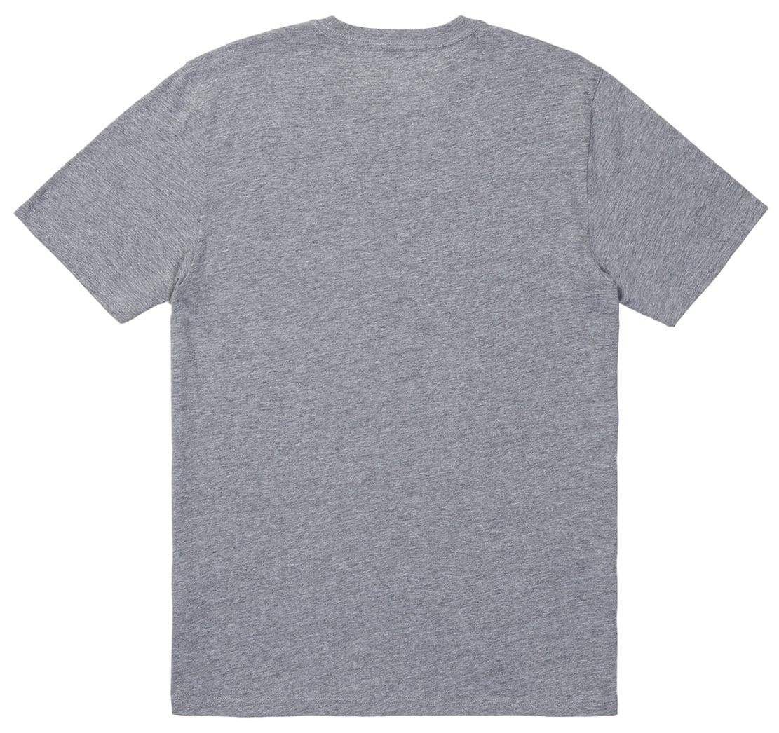 Volcom Filled Out Men's Short Sleeve T-Shirt - Heather Grey – back view
