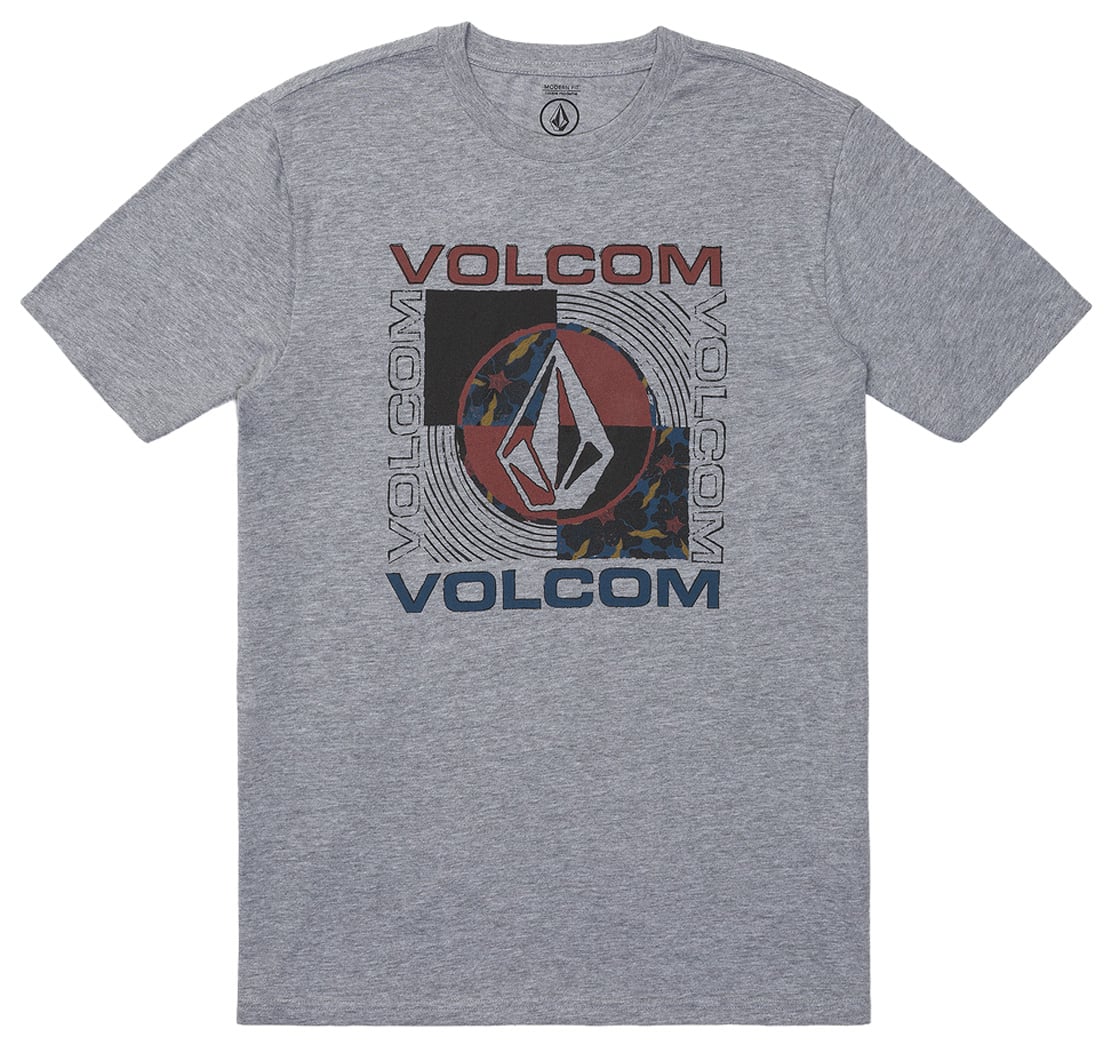 Volcom Filled Out Men's Short Sleeve T-Shirt - Heather Grey