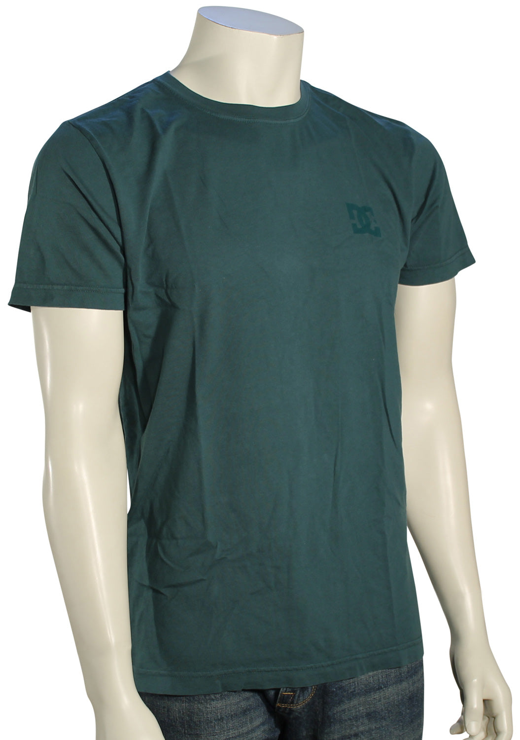 DC Chest Star T-Shirt - Green, front view