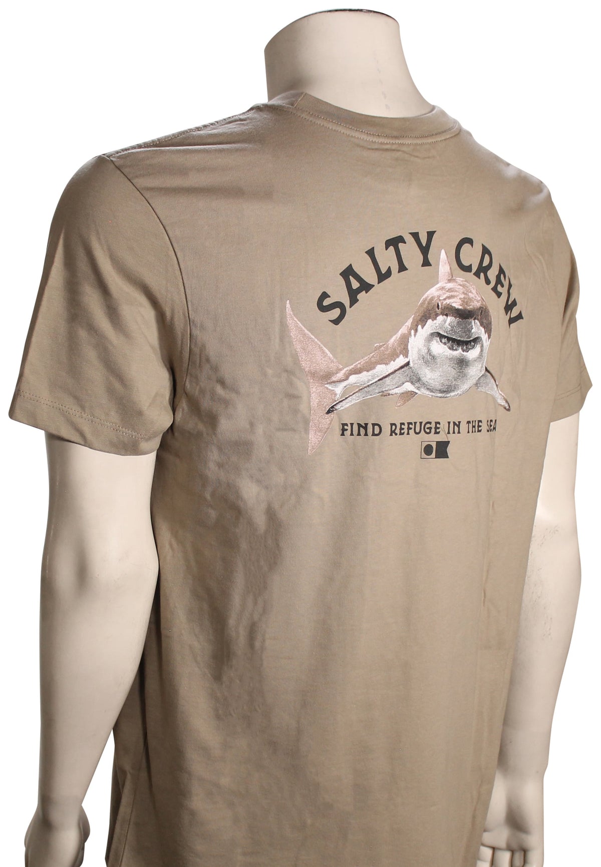 Salty Crew Lurking SS T-Shirt - Twig – back view