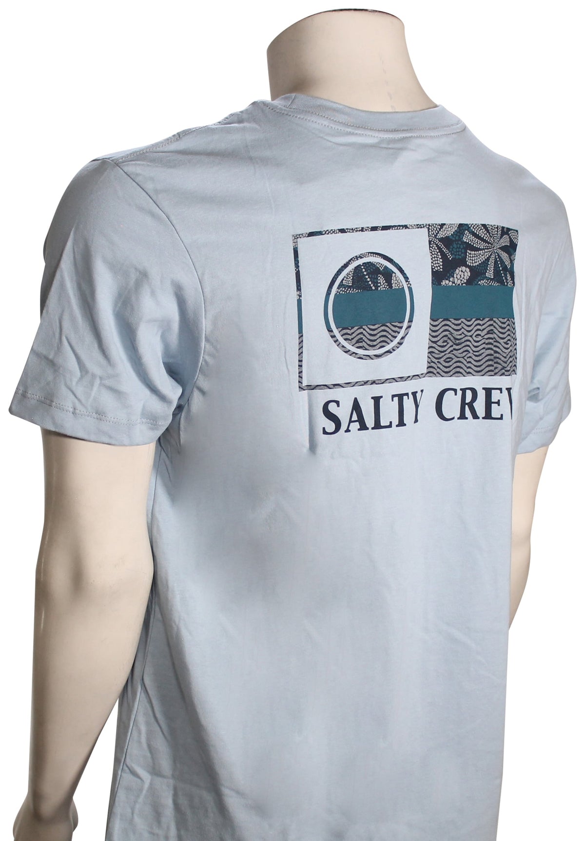Salty Crew Flagship SS T-Shirt - Blue Fog – back view
