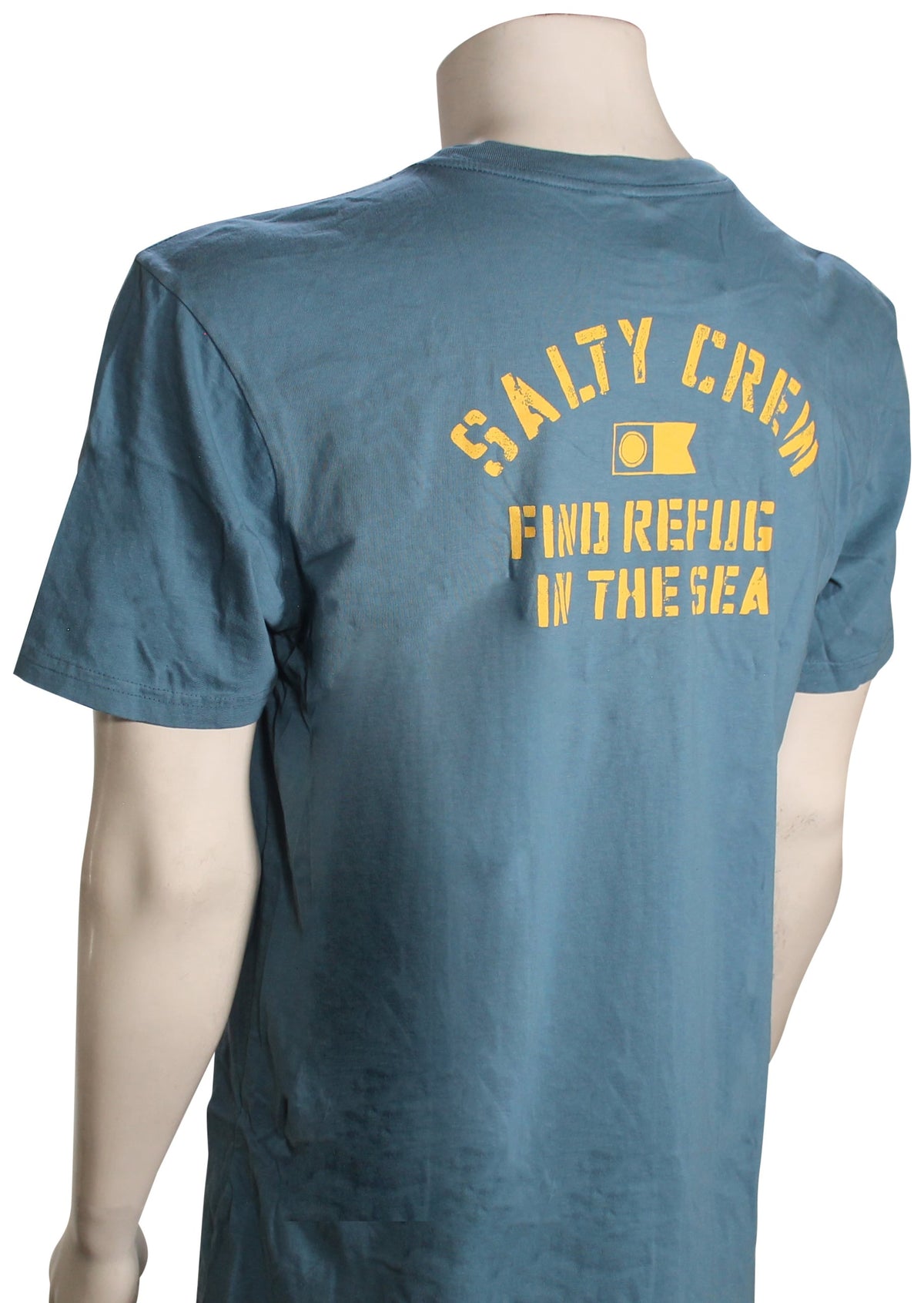 Salty Crew Even Keel SS T-Shirt - Slate – back view