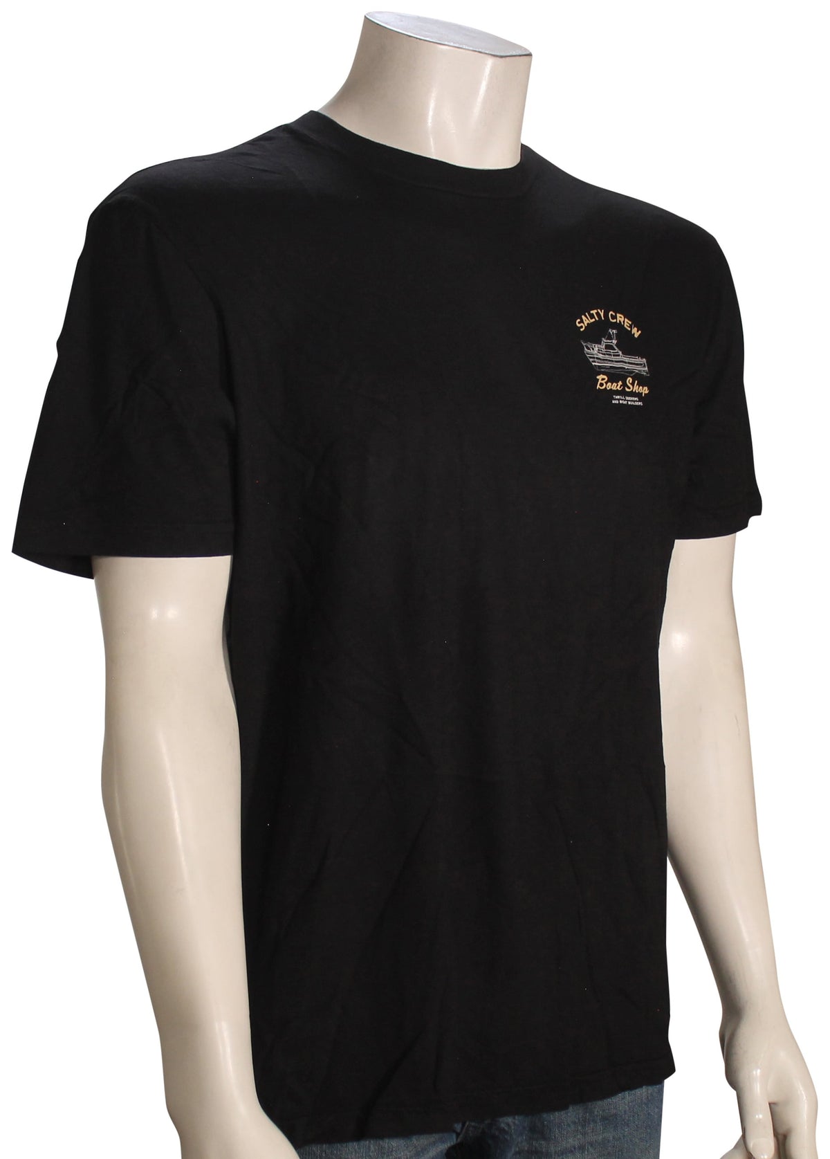 Salty Crew Boat Shop SS T-Shirt - Black