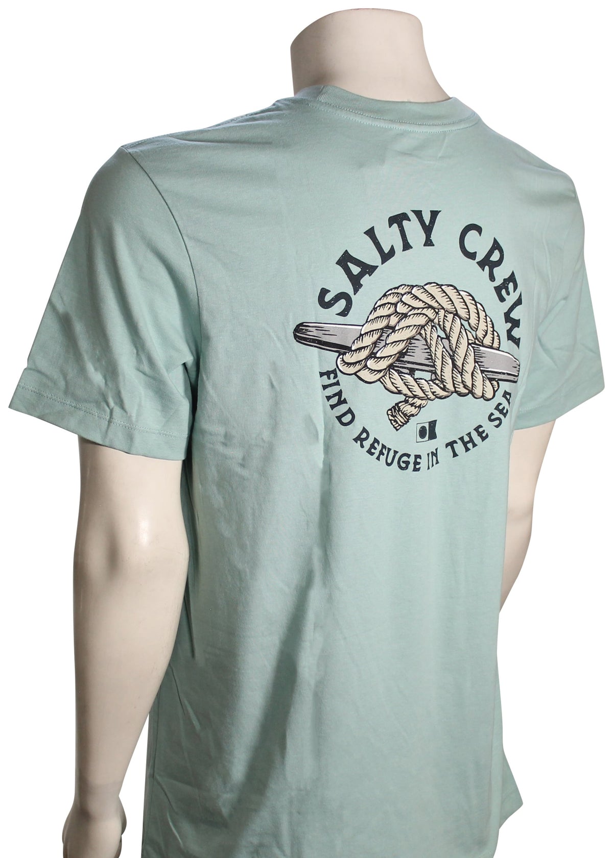 Salty Crew Cleat Knott SS T-Shirt - Mackerel – back view