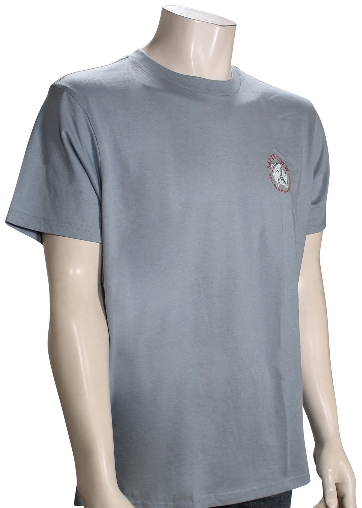 Salty Crew Reel Fly SS T-Shirt - Blue Fog