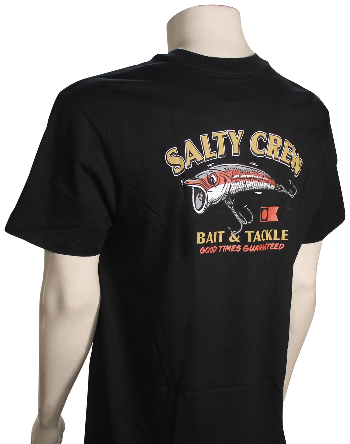 Salty Crew Snag It Classic SS T-Shirt - Black – back view