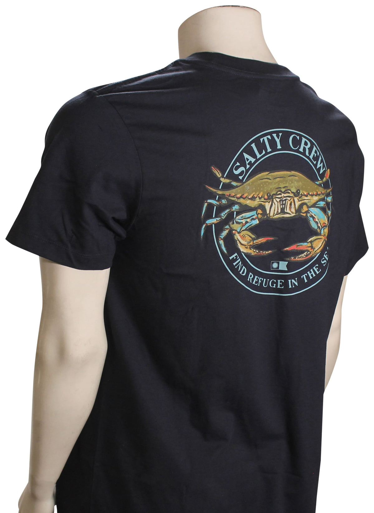 Salty Crew Jimmy SS T-Shirt - Navy – back view