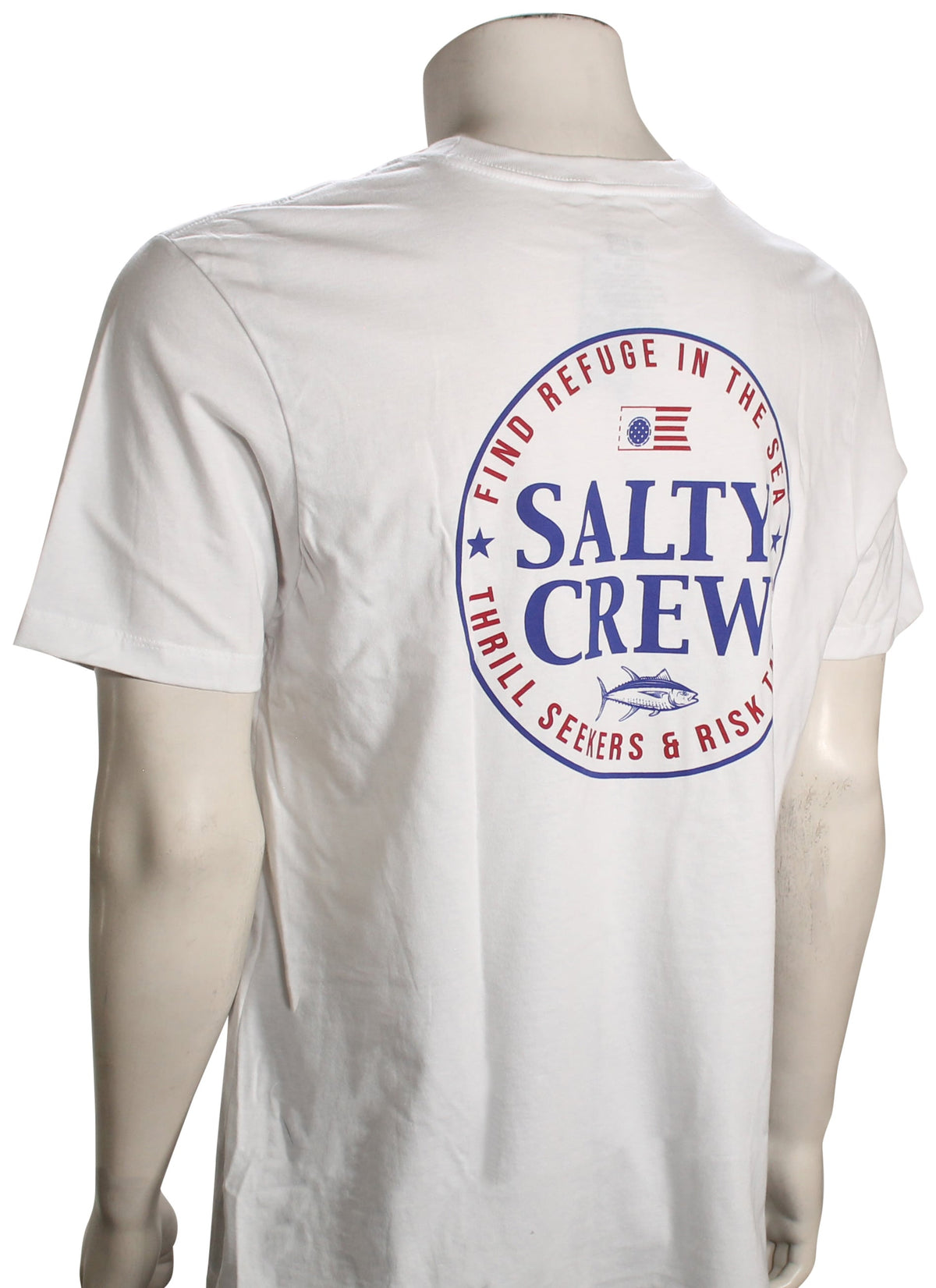 Salty Crew America Legend SS T-Shirt - White – back view