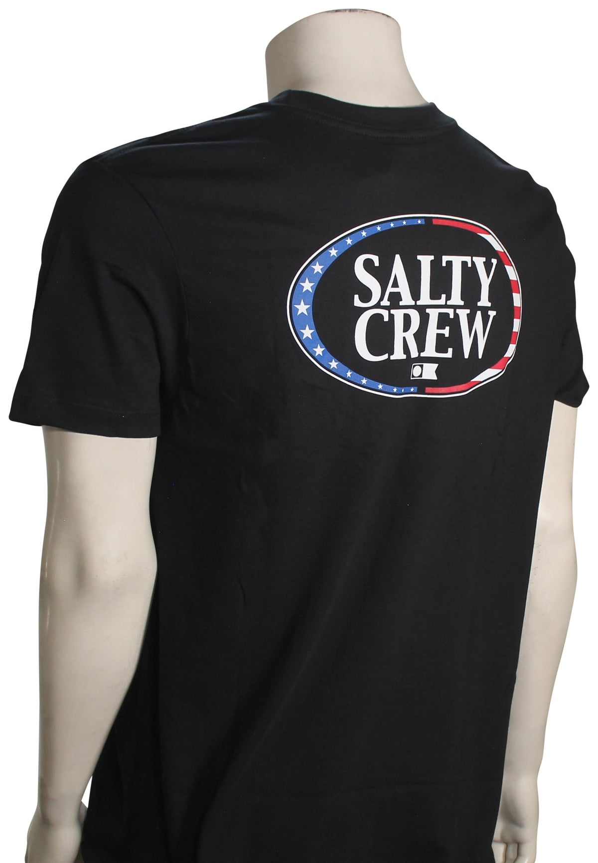 Salty Crew America A-Frame SS T-Shirt - Black – back view