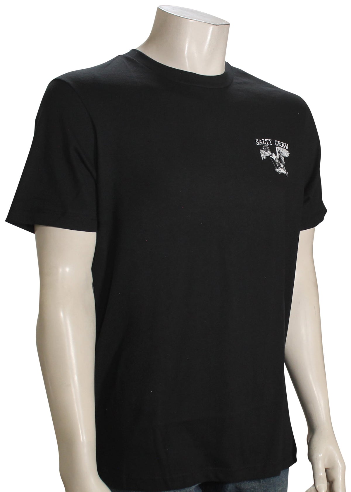 Salty Crew America Eagle SS T-Shirt - Black