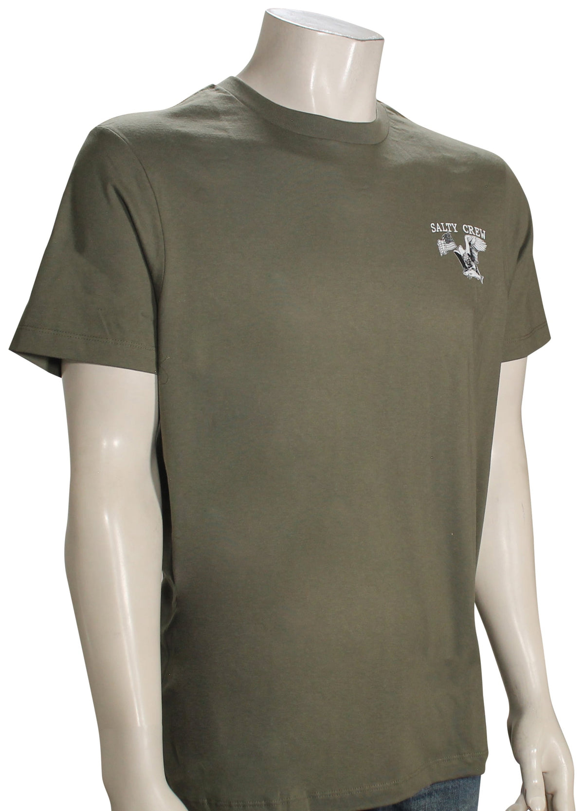 Salty Crew America Eagle SS T-Shirt - Dusty Olive
