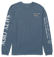 Salty Crew Bruce Classic LS T-Shirt - Slate