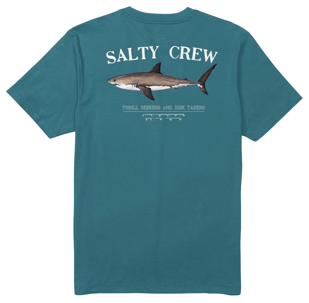 Salty Crew Bruce SS T-Shirt - Hydro – back view