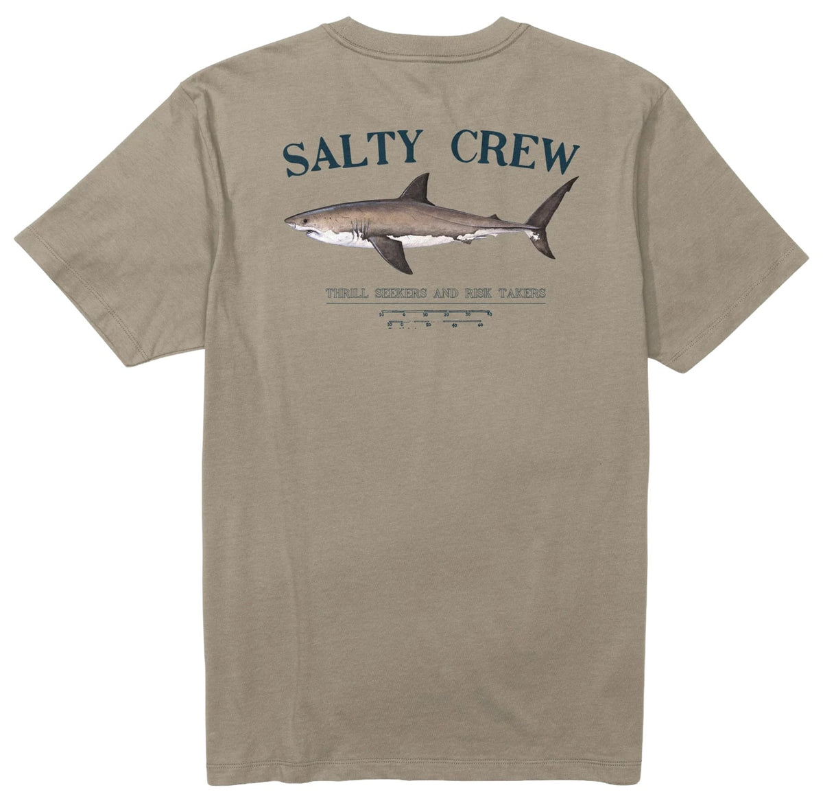 Salty Crew Bruce SS T-Shirt - Twig – back view