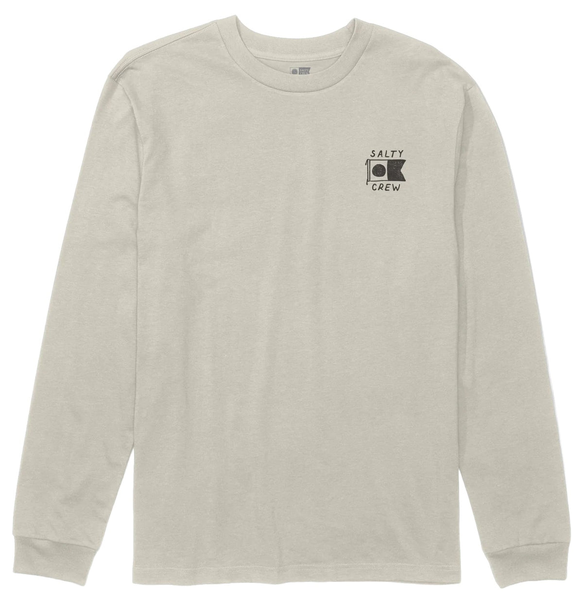 Salty Crew Call Sign LS T-Shirt - Bone