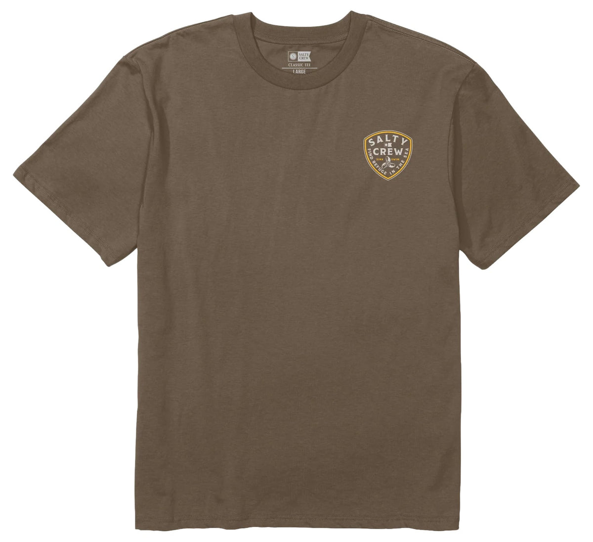 Salty Crew Rotor Classic SS T-Shirt - Teak