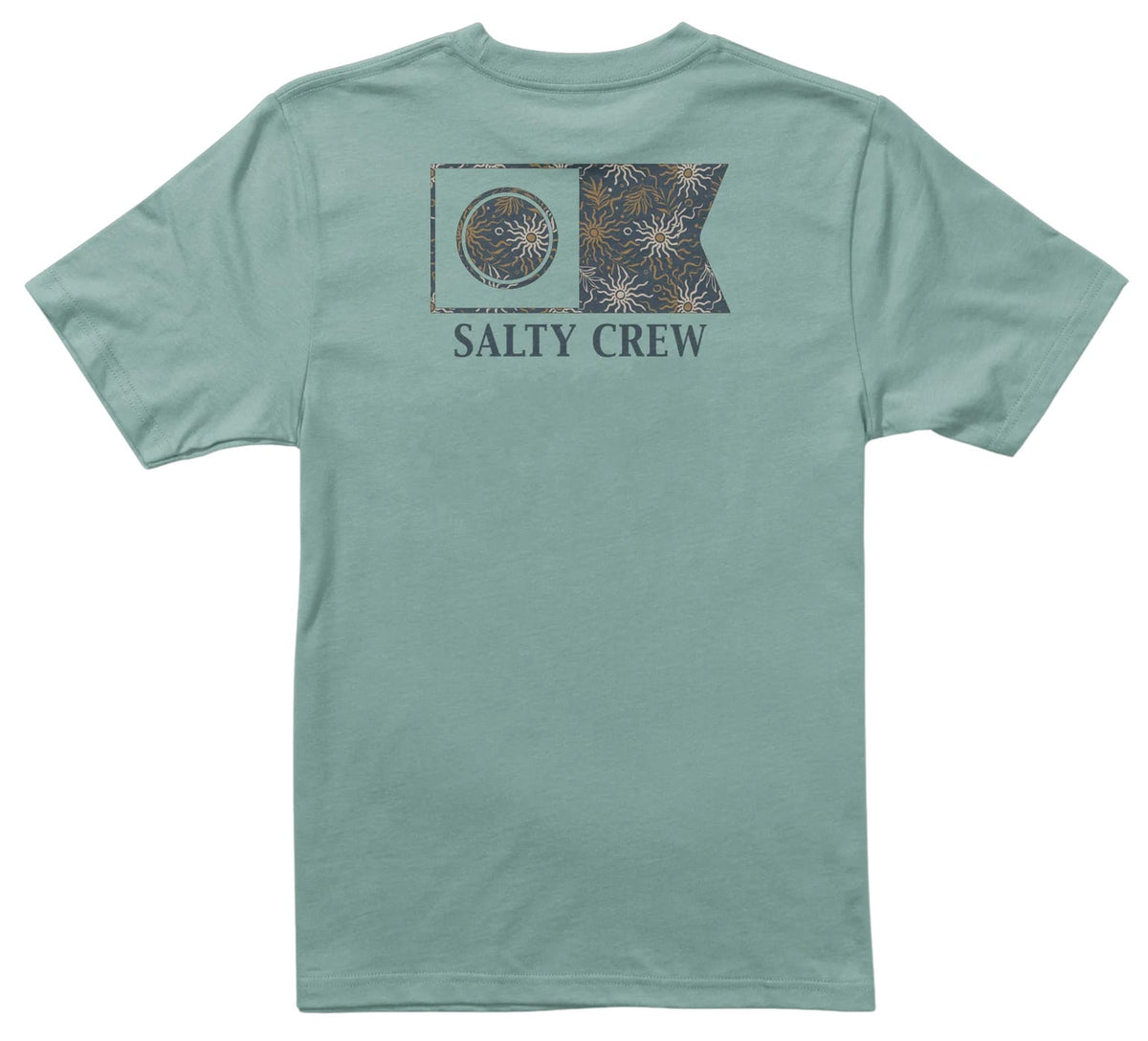 Salty Crew Flagship Fill SS T-Shirt - Mackarel – back view