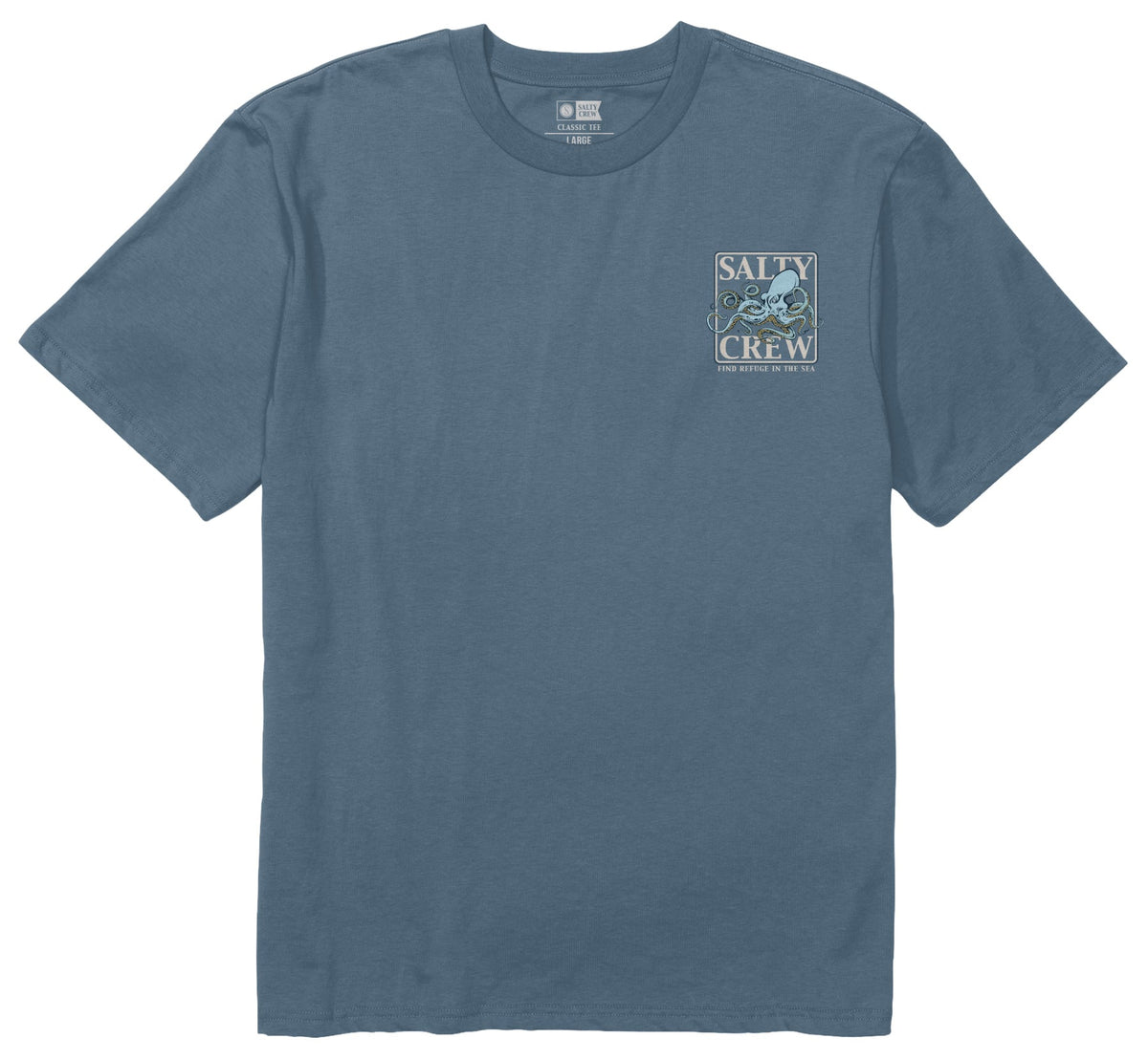 Salty Crew Ink Slinger Classic SS T-Shirt - Slate