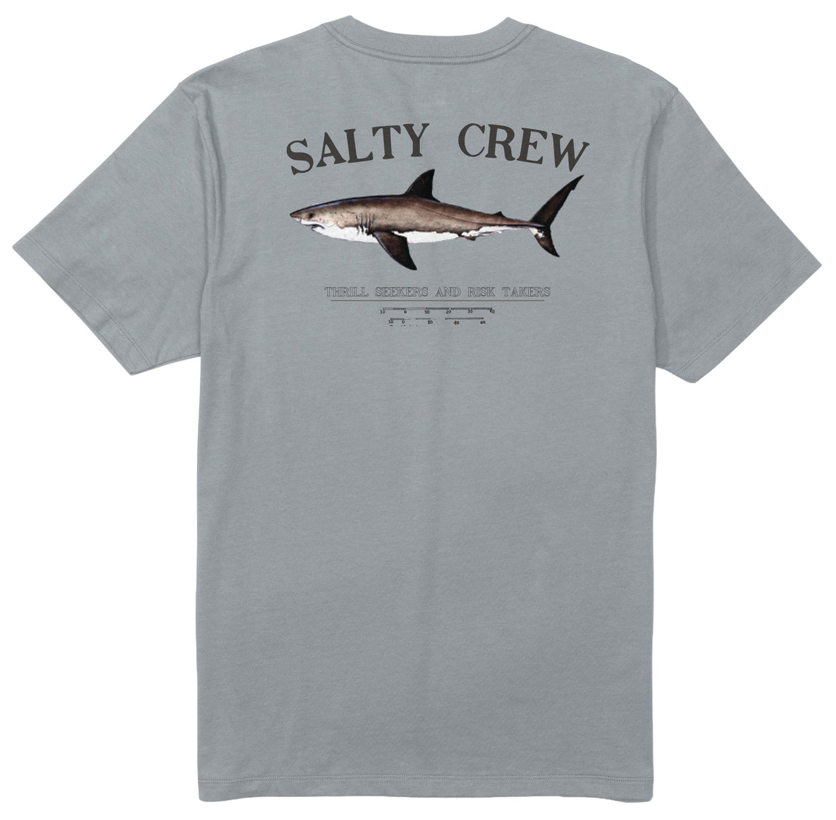 Salty Crew Bruce SS T-Shirt - Quarry – back view
