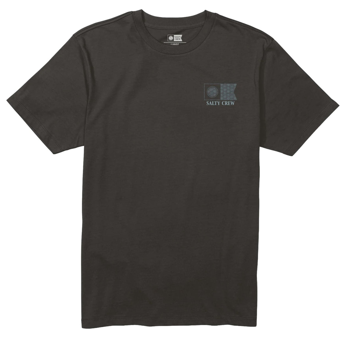 Salty Crew Flagship Men's Short Sleeve T-Shirt - Black