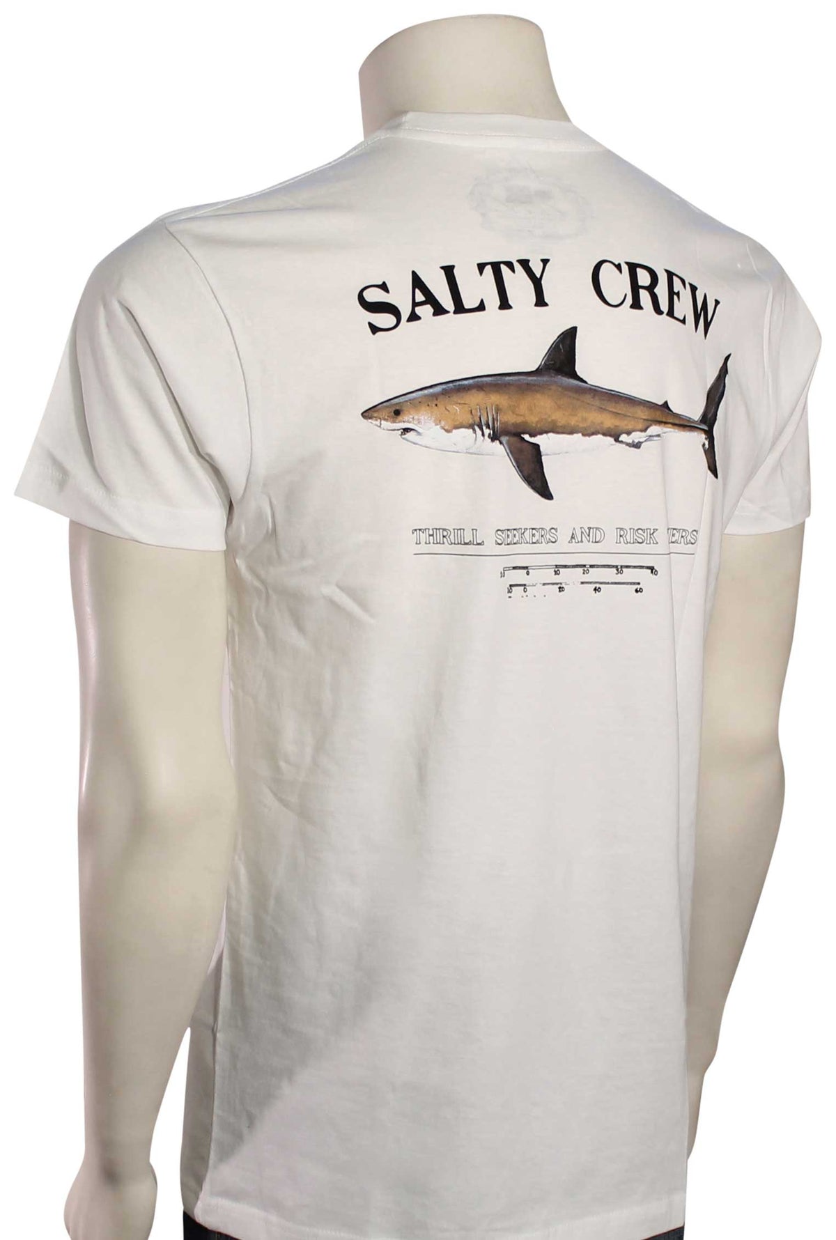 Salty Crew Bruce T-Shirt - White – back view