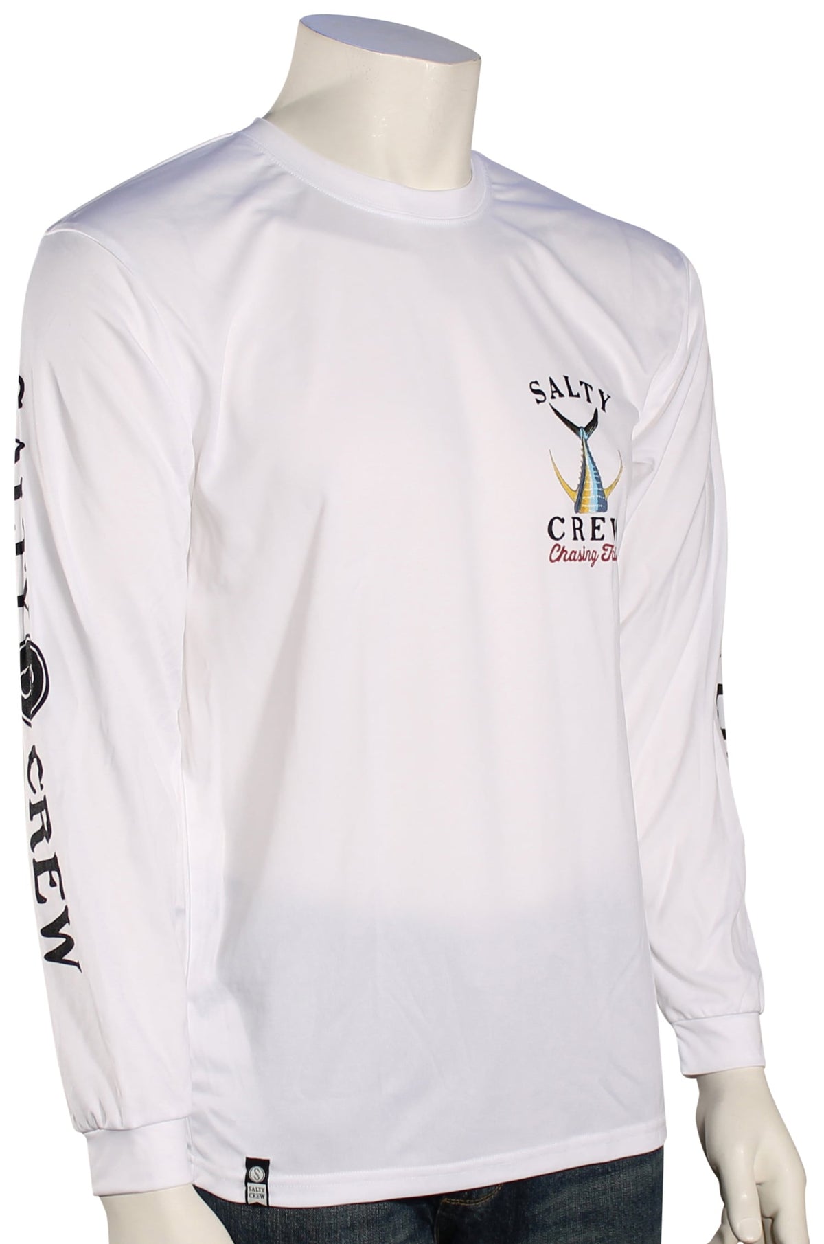 Salty Crew Tailed Tech LS T-Shirt - White