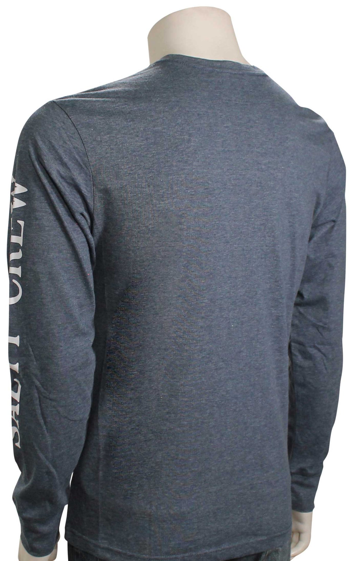 Salty Crew Deckhand LS Tech T-Shirt - Navy - XL