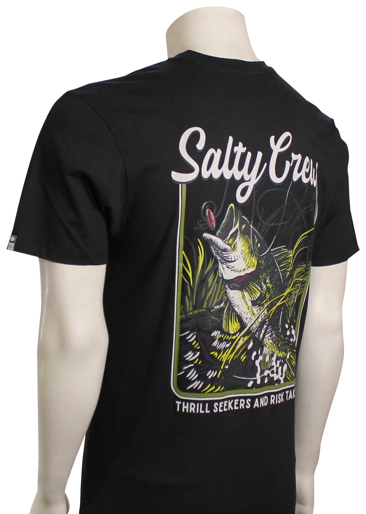 Salty Crew Largemouth Premium T-Shirt - Black