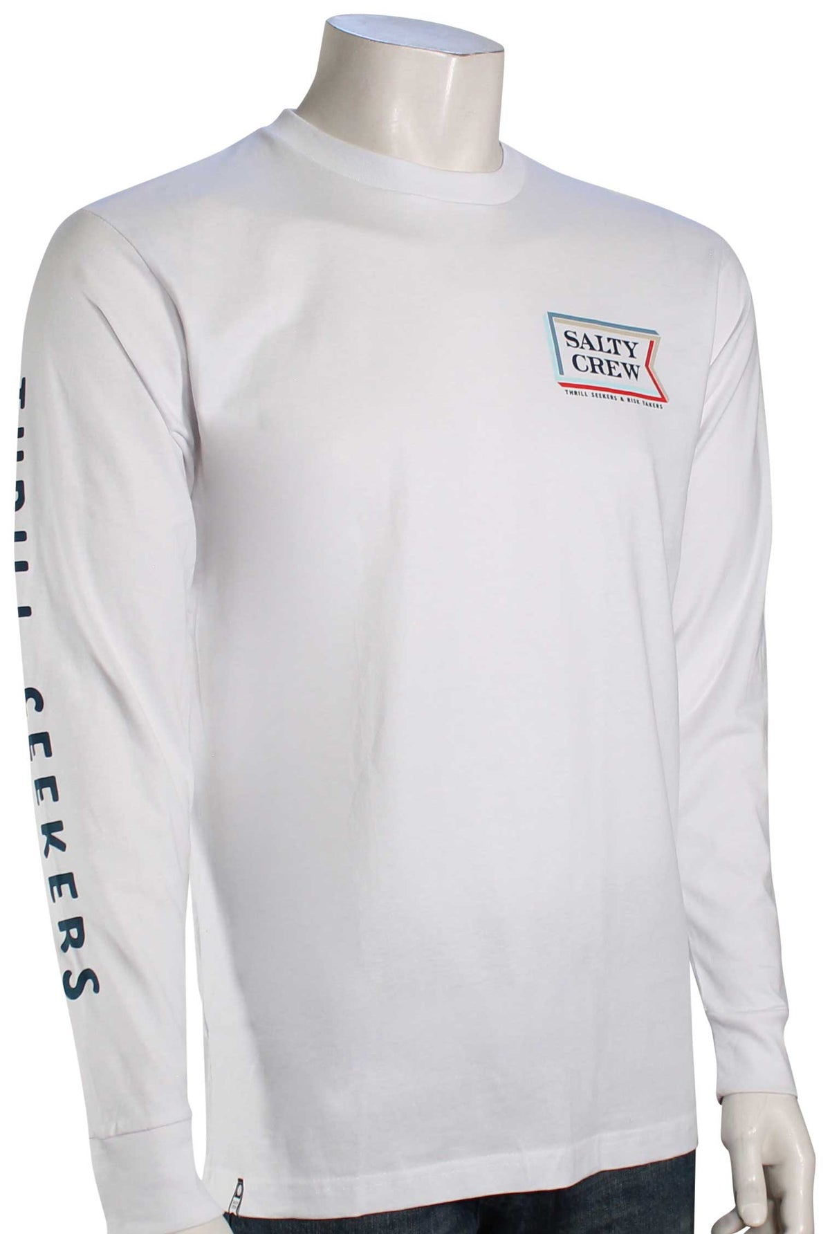 Salty Crew Layers Premium LS T-Shirt - White