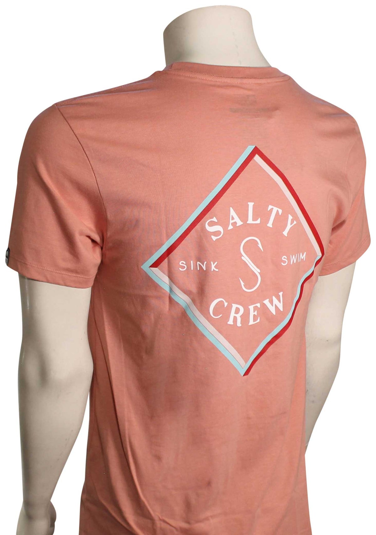 Salty Crew Optical Premium T-Shirt - Coral