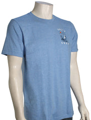 Salty Crew Set Sail T-Shirt - Light Blue Heather