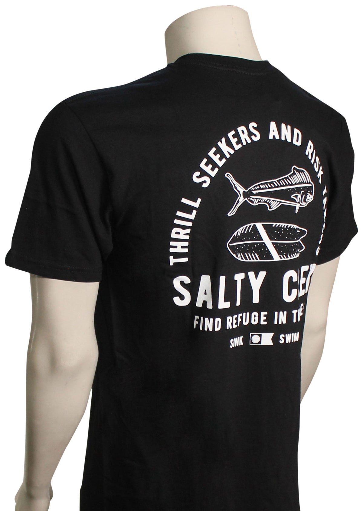 Salty Crew Lateral Line T-Shirt - Black