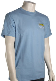 Salty Crew Golden Mahi Premium T-Shirt - Marine Blue