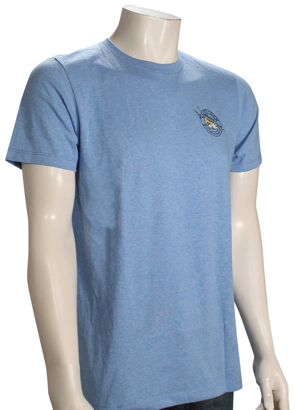 Salty Crew Chaser Classic SS T-Shirt - Light Blue Heather