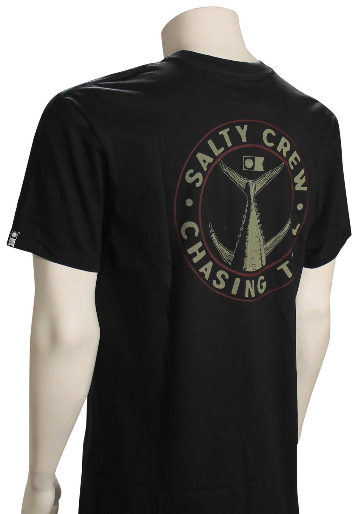 Salty Crew Tailgate Premium SS T-Shirt - Black – back view