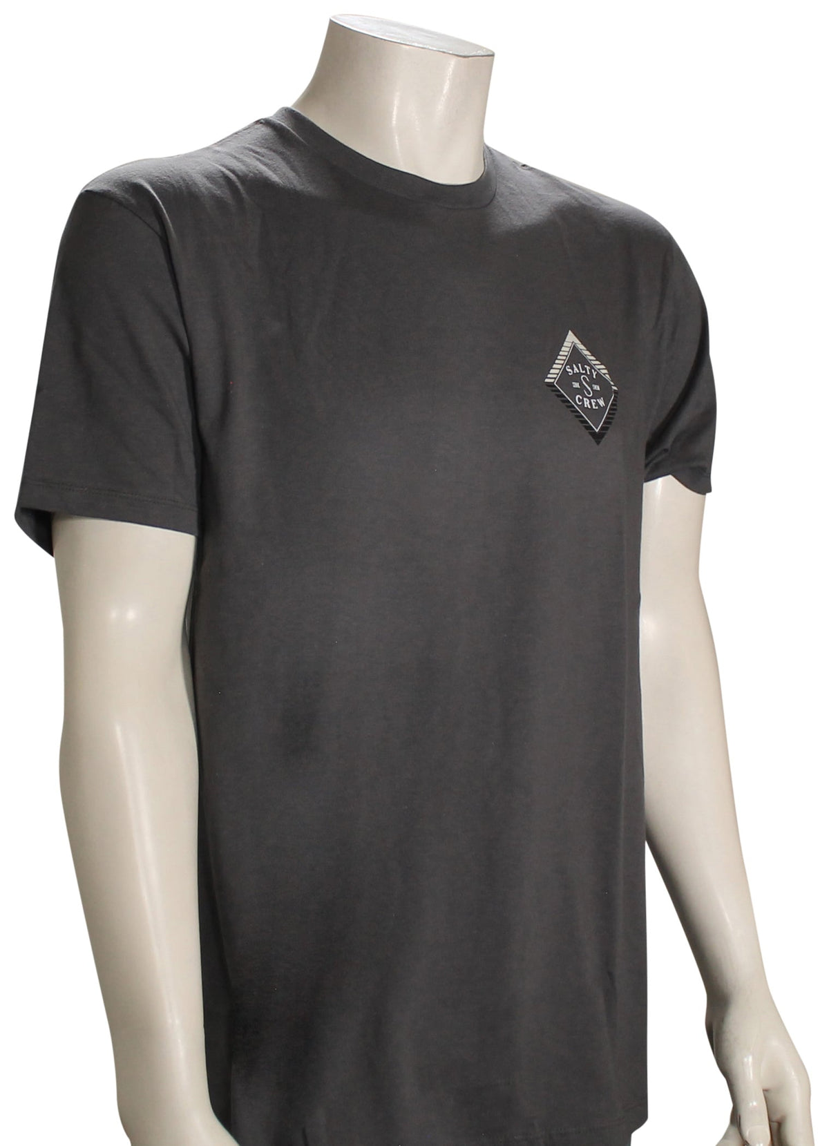 Salty Crew Faded Premium SS T-Shirt - Charcoal
