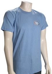Salty Crew Half N Half Classic SS T-Shirt - Light Blue Heather