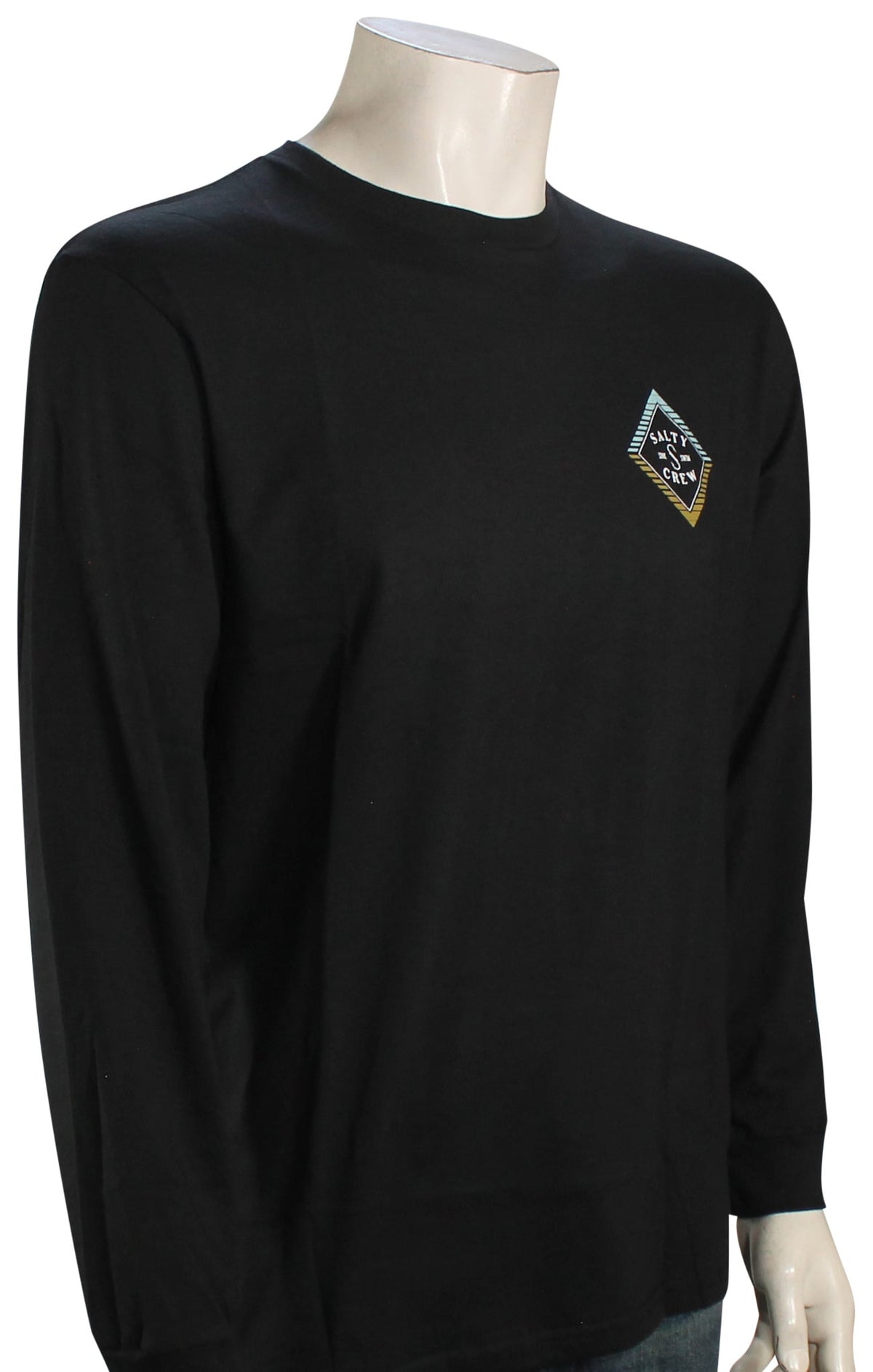 Salty Crew Faded Premium LS T-Shirt - Black