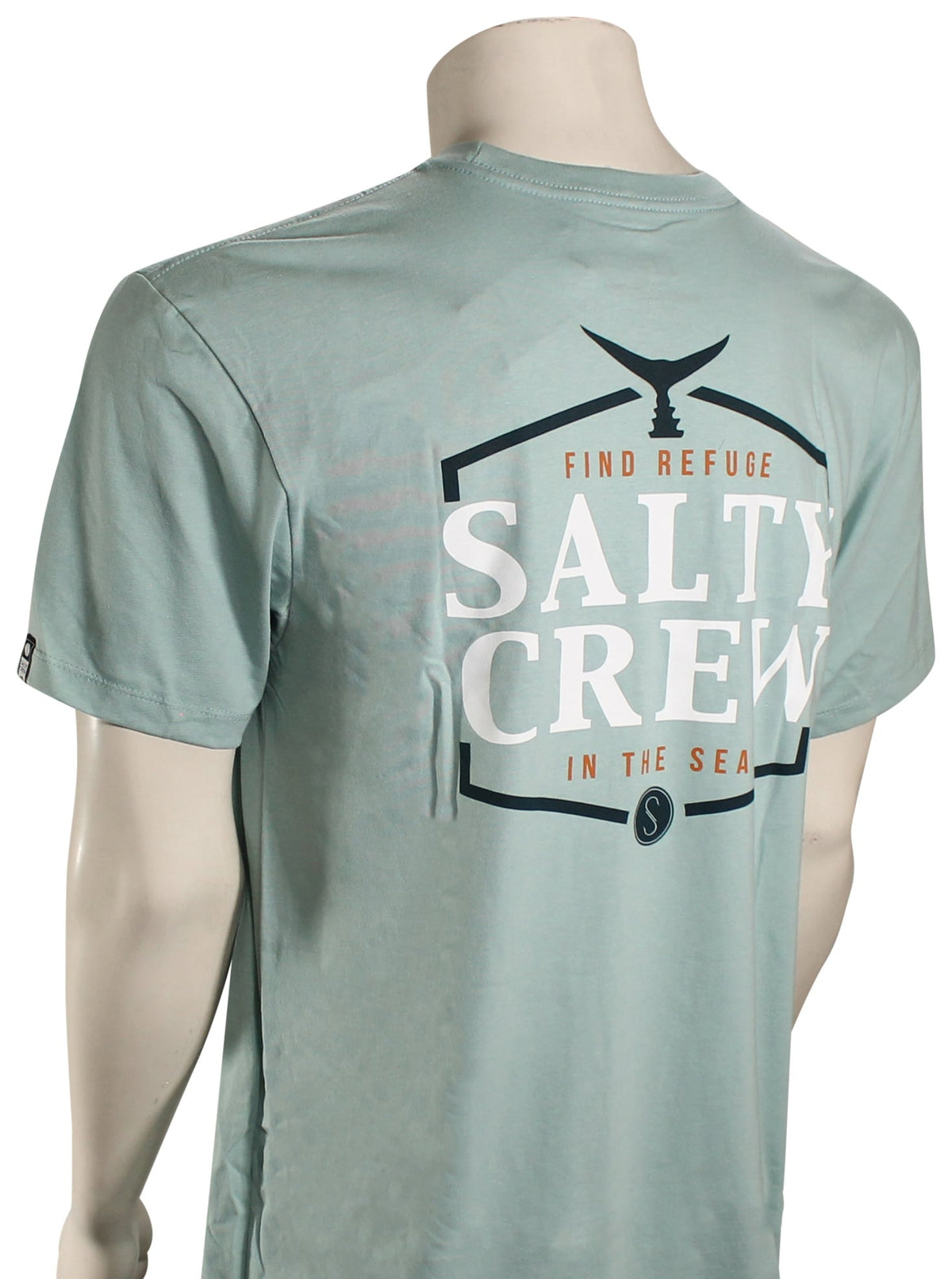Salty Crew Skipjack Premium SS T-Shirt - Mackarel – back view
