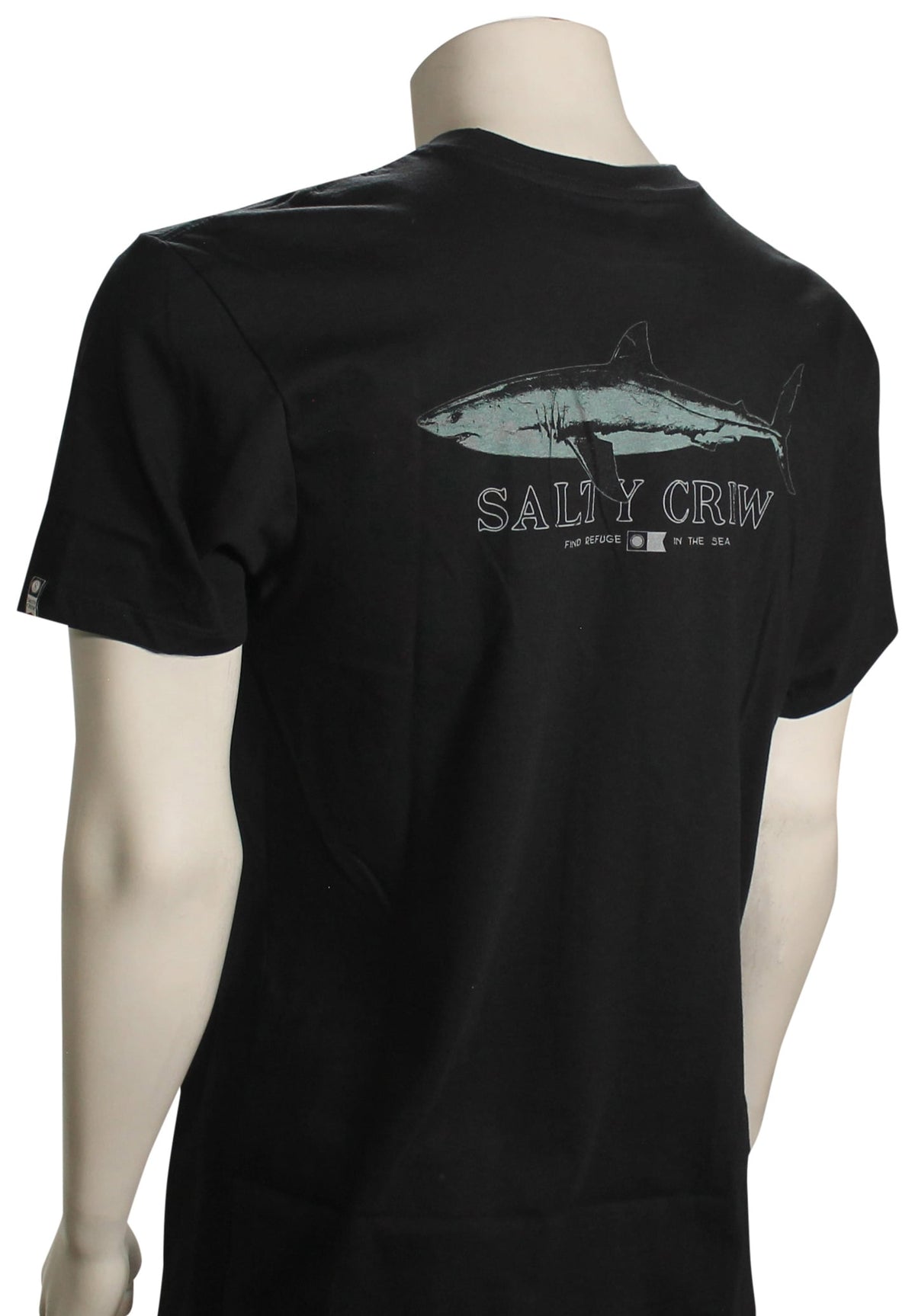 Salty Crew Brother Bruce Premium SS T-Shirt - Black – back view